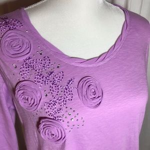 NWOT RXB Embellished Top - FINAL Markdown